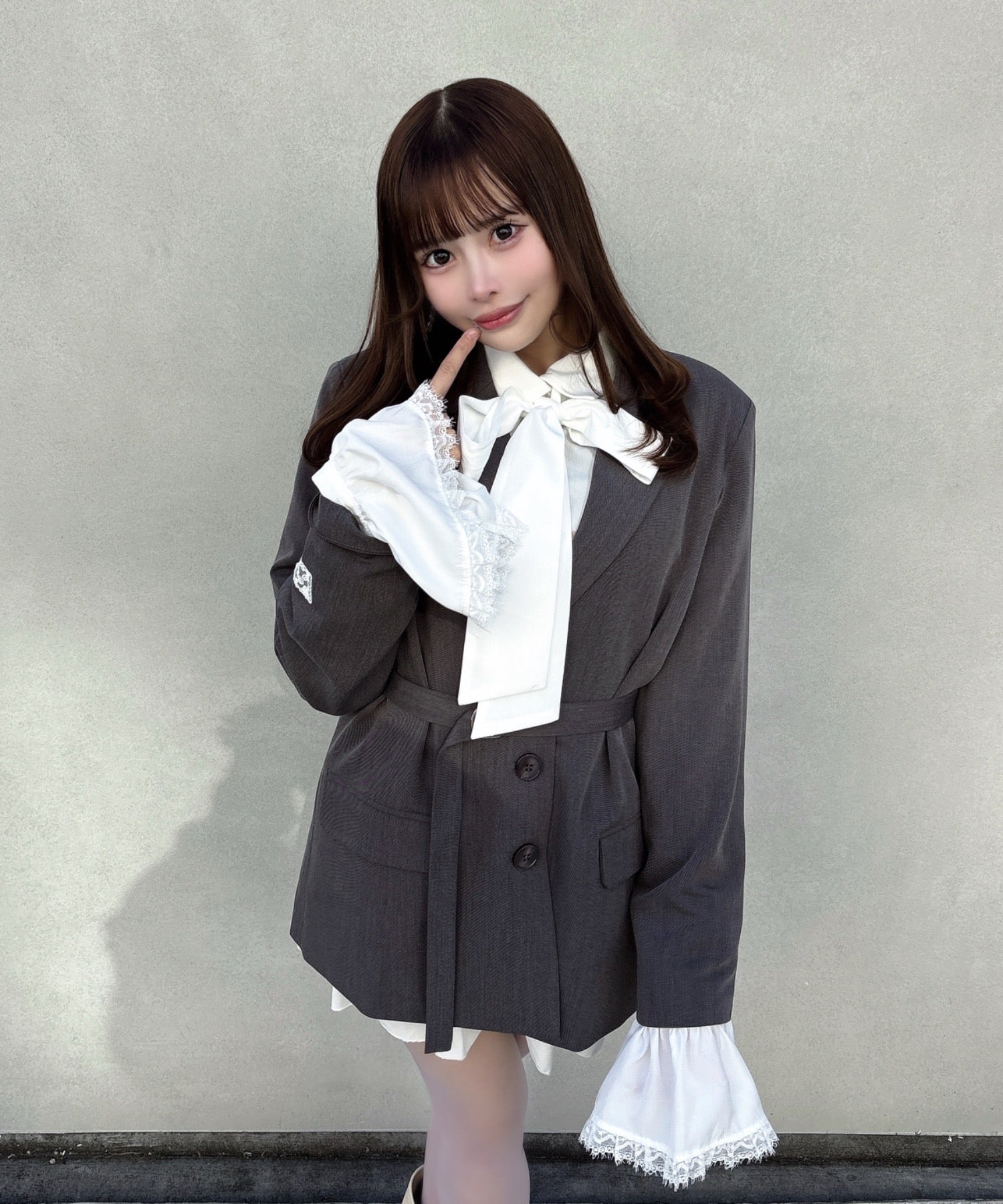 フリルカフステーラージャケット – PARK by one way（パークバイ