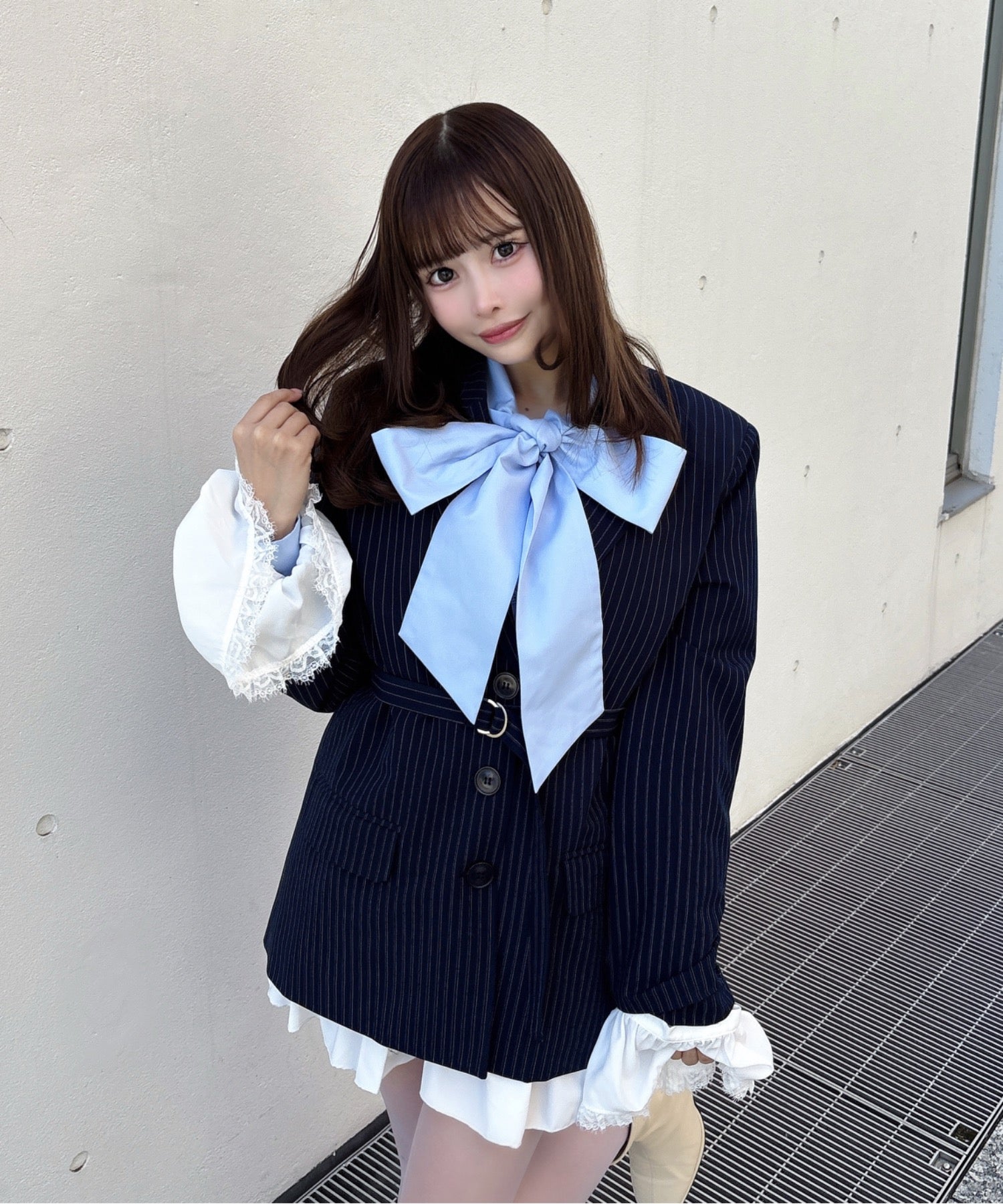 フリルカフステーラージャケット – PARK by one way（パークバイ