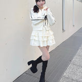 【セット購入10％割♡対象商品】レースラインパーカー