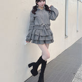 【セット購入10％割♡対象商品】レースラインパーカー