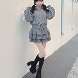 【セット購入10％割♡対象商品】レースラインパーカー