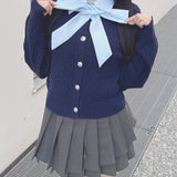 ドッキングニットカーデ