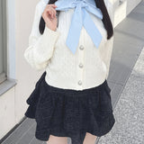 ドッキングニットカーデ