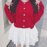 ドッキングニットカーデ