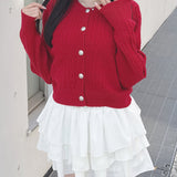 ドッキングニットカーデ