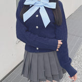 ドッキングニットカーデ