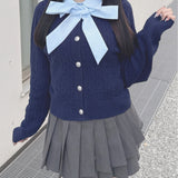 ドッキングニットカーデ