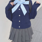 ドッキングニットカーデ