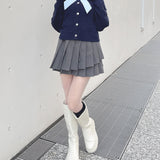 ドッキングニットカーデ