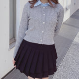 ドッキングニットカーデ