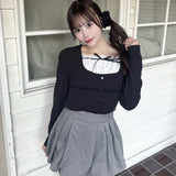 レイヤード風カットソー