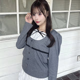 レイヤード風カットソー