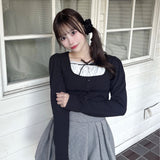 レイヤード風カットソー