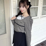 レイヤード風カットソー