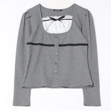 レイヤード風カットソー