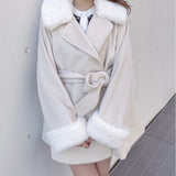 2wayファー付きコート