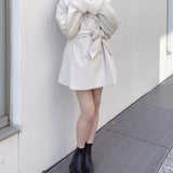 2wayファー付きコート