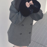 2wayファー付きコート