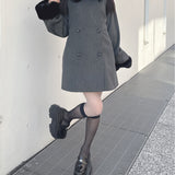 2wayファー付きコート