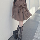 2wayファー付きコート