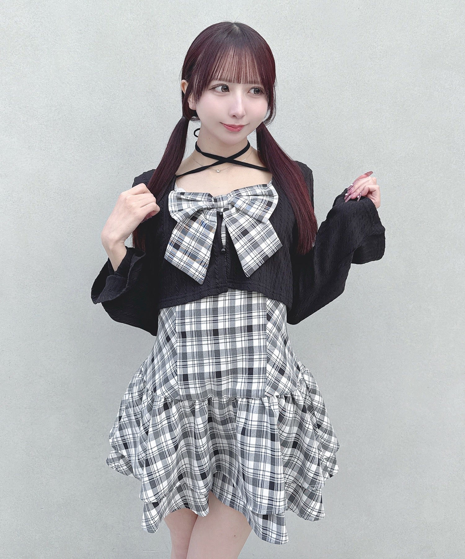 一部予約商品】リボンアンサンブルワンピース – PARK by one way