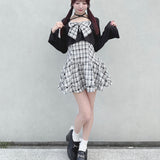 【予約商品 4月上旬発送】リボンアンサンブルワンピース