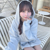 ビジューまみれパーカー