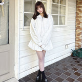 ビジューまみれパーカー