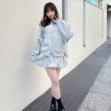 ビジューまみれパーカー