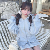 ビジューまみれパーカー