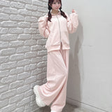 ビジューまみれパーカー