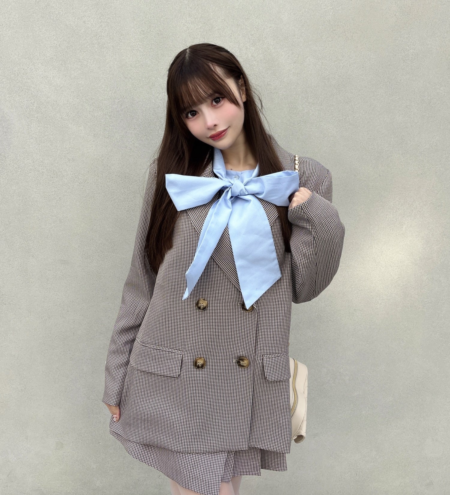 レース衿テーラージャケット