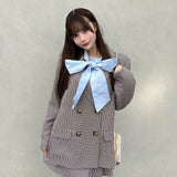 レース衿テーラージャケット