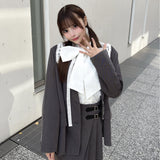 レース衿テーラージャケット