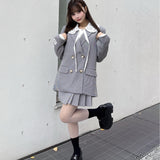 レース衿テーラージャケット