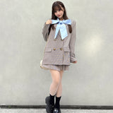 レース衿テーラージャケット