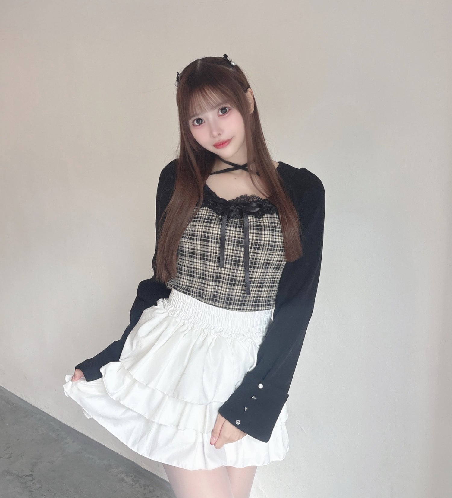 レースボレロ風トップス