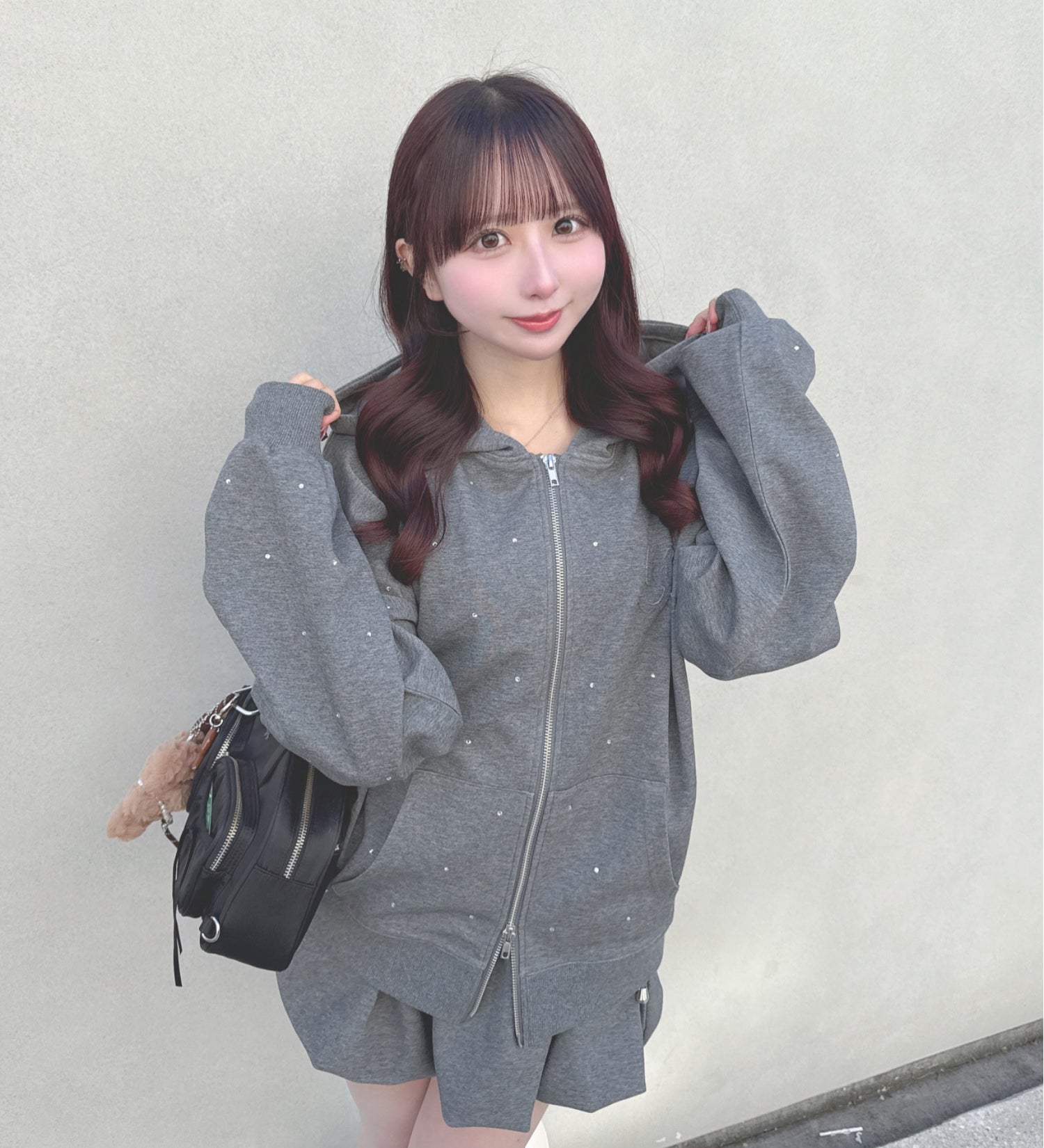 サイドリボンバルーンスカート