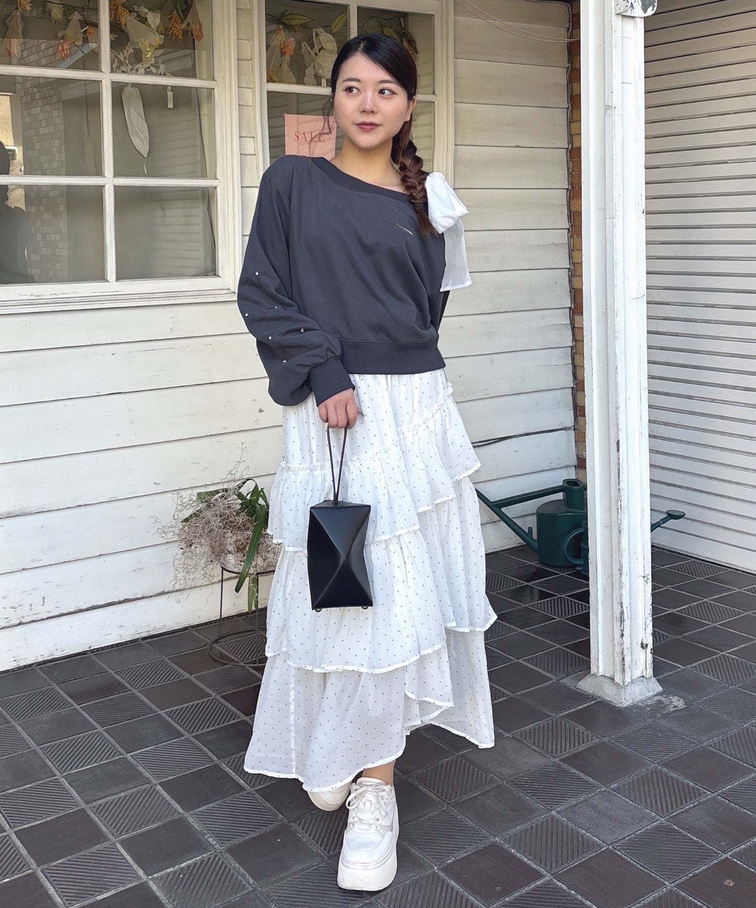 予約商品 5月下旬発送】イレヘムティアードスカート – PARK by one way