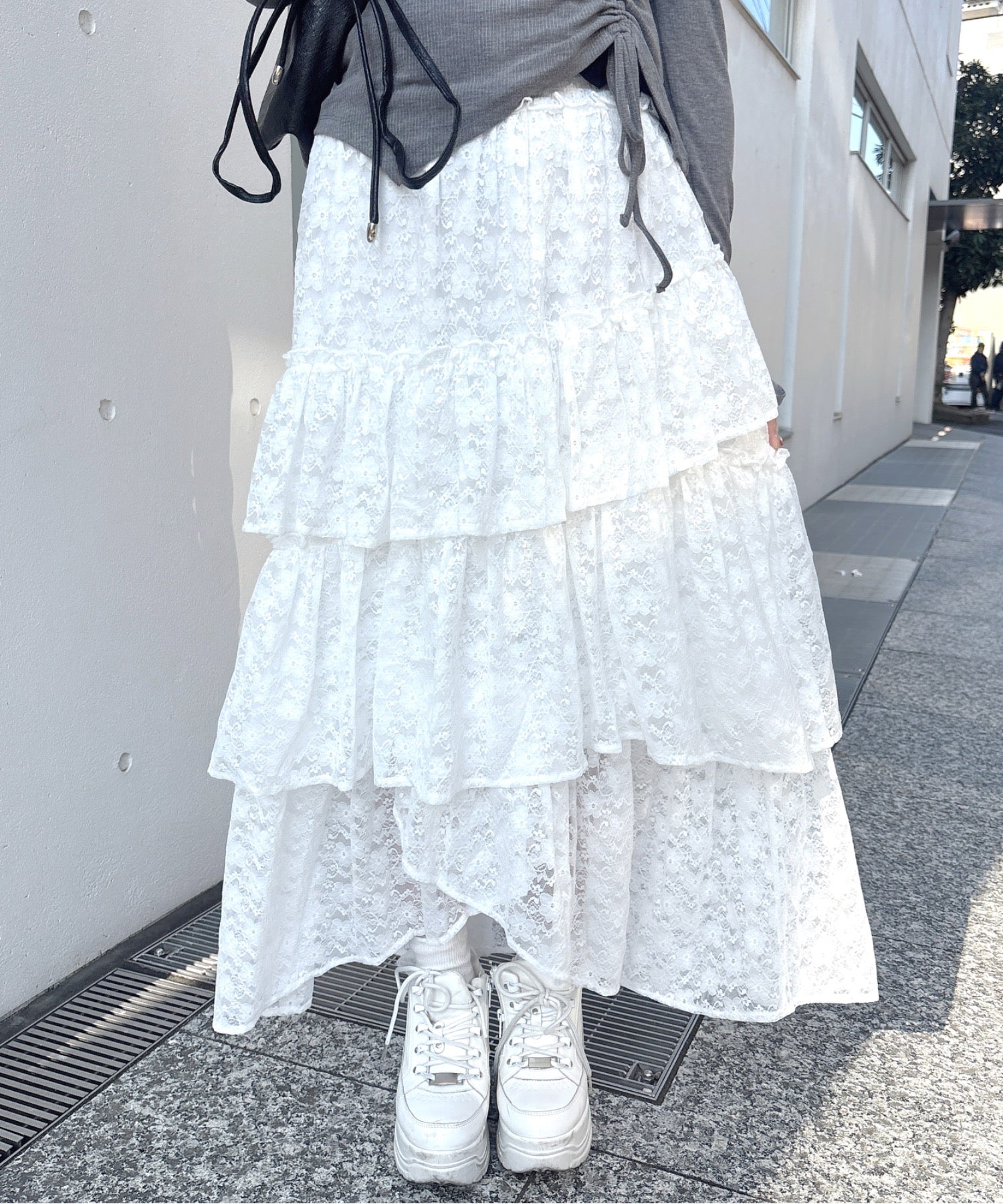 予約商品 5月下旬発送】イレヘムティアードスカート – PARK by one way