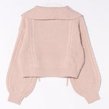 ハーフジップレーシングニット