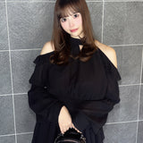 ボウタイアメスリワンピース