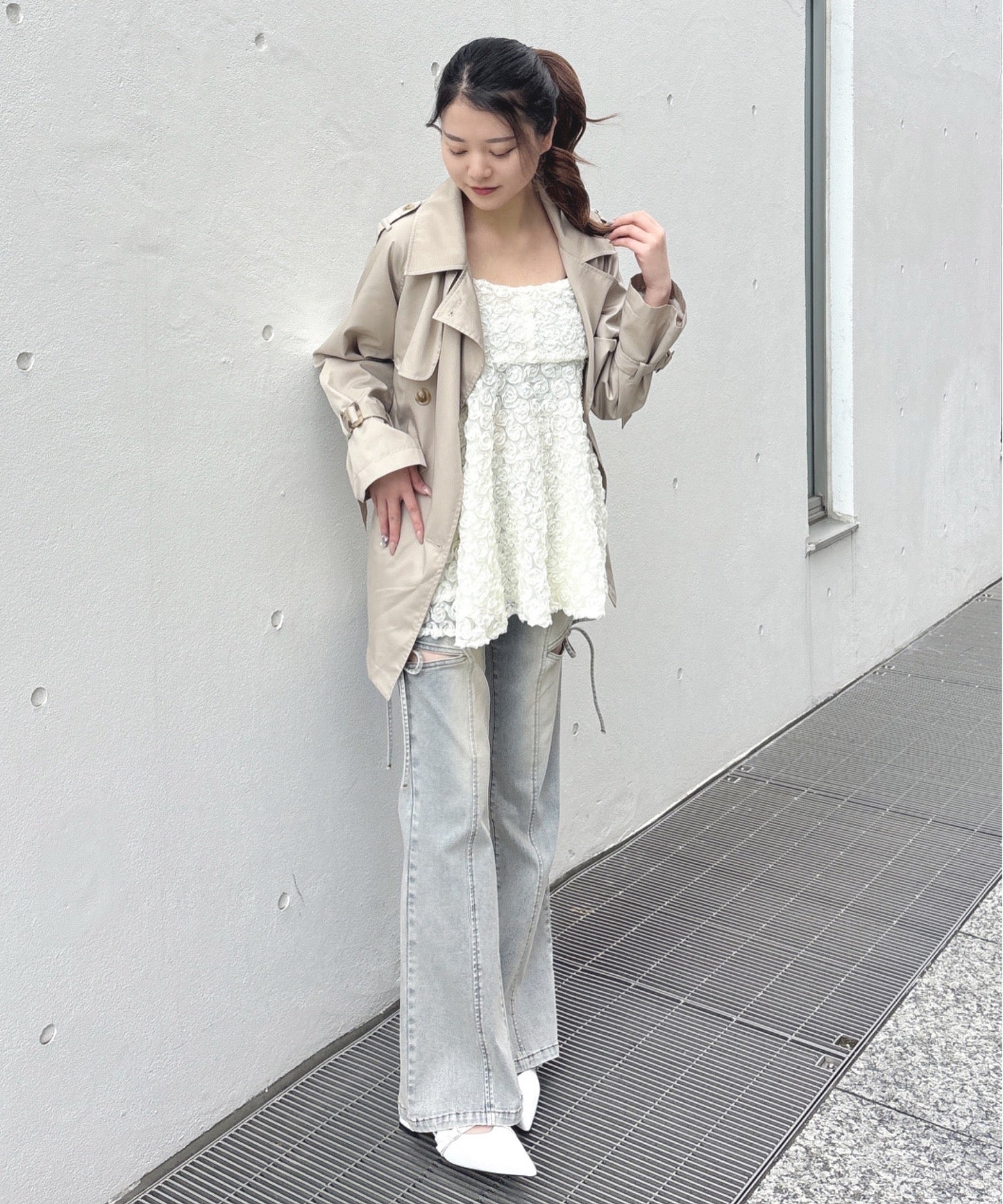 予約商品 2月下旬発送】フラワーチュールチュニック – PARK by one way