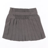 ダブルプリーツスカート