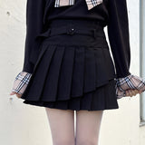 ダブルプリーツスカート