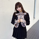 ダブルプリーツスカート