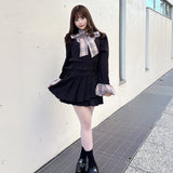 ダブルプリーツスカート