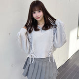 ダブルプリーツスカート