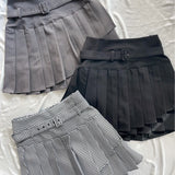 ダブルプリーツスカート