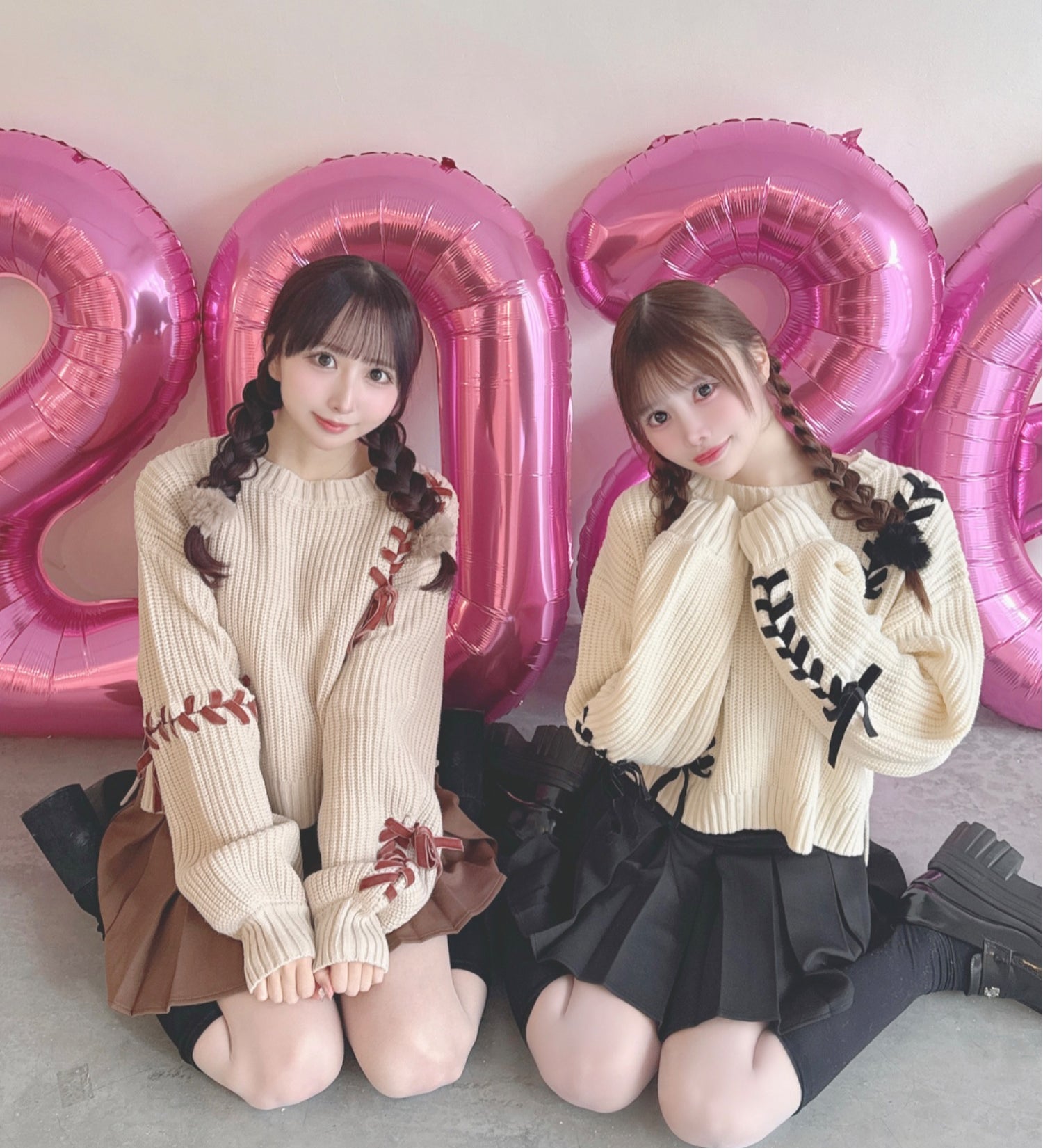 ショートレーシングニット